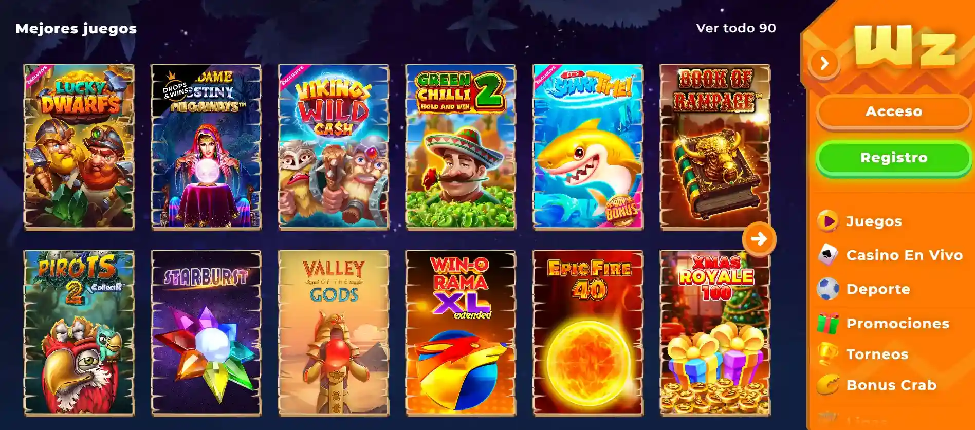wazamba casino